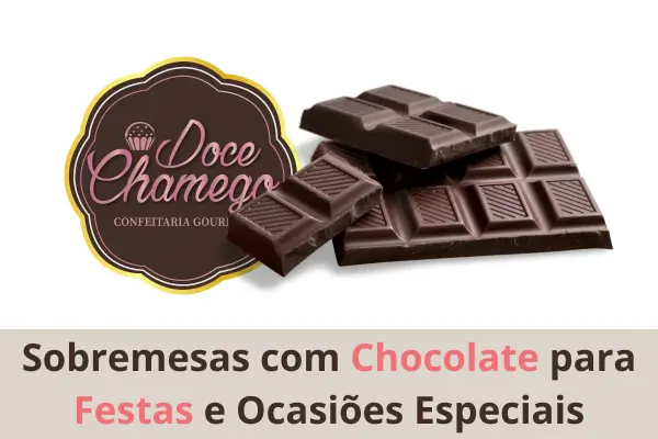 Sobremesas com Chocolate